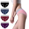 Damen Baumwolle Stretch Unterwäsche Höschen Damen Damen mittelhohe Taille Slips Höschen Kleidung Kleidung für Frauen Plus Size Butt Lift