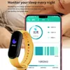 M6 Smart Bracelet Watch Fitness Tracker Real Heart Rate Blood Pressure Monitor Color Screen IP67 Waterproof For Sport9159345