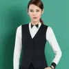 Hochwertige Frauen -Streifenweste kommt Herbstkleidung für Büro Damen Fashion Plus Size Works Coard 220302 an