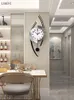 Северные часы стены висит творческие часы гостиной современной минималистской личности дома мода настенные часы минималистские настенные часы
