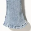 Gerade Jeans für Frauen Hohe Taille Minimalistische Casual Denim Flare Hosen Weibliche Mode Kleidung Frühling 210521