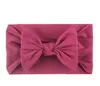 Baby Hairband Soft Confortável Nylon Bow Headbands Acessórios Crianças Princesa Bonita