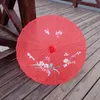 Tamanho dos adultos japoneses chineses Oriental Parasol Madeira Armazenamento de tecido para festa de casamento Decoração de decoração DH95805771848