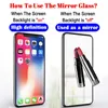9h Beauty Mirror 8d Tempered Glass Phone Screen Protector för iPhone 14 13 12 11 Pro Max XR X XS 8 Plus 8Plus 7 7Plus 6 6Plus Make Up Women Girl
