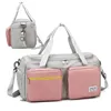 Outdoor Tassen Vrouwen Gym Fitness Sport Duffle Tas Training Handtas met schoenen Compartiment Reizen Zwemmen Yoga Wandelen Camping Rugzak