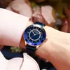 Curren Luxury Brand Relogios Feminino Quartz Clock Ladies Watch Strass Dial com pulseira de aço inoxidável Relógios femininos elegantes Q0524