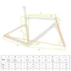 자전거 프레임 2021 MTB 700C 고품질 고품질 울트라 카본 섬유 자전거 자전거 사이클링 레이스 에어로 도로