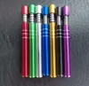 Pipa in metallo a molla Pipa per fumo di sigaretta Pipistrelli One Hitter Tabacco alle erbe Piroga in alluminio Snuff Snorter Holder Accessori Filtri per pipistrelli autopulenti