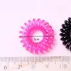 Small Size Baby Girl Coil Hair Tie Telephone Wire Coil Elastic Hair Band Children Toddler Hairband Ponytail Holder Hair Accessorie6722539