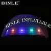 Reuze kleurrijke bruiloft opblaasbare koepel tent met led licht evenement nachtclub bar pool patio golf marquee voor buitengebruik