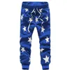 Hot Star Printing Byxor Män Militär Kamouflage Utomhus Byxor Mode Märke Harem Hip Hop Pants X0723