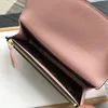 Designer classique marron portefeuilles femmes sac à main fermeture éclair personnalisé imprimé luxe Long portefeuille avec fentes pour cartes M60697