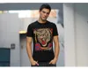 Pink Paradise Plein T-shirt Designer di marca Strass Skull Uomo magliette Classica alta qualità Hip Hop Streetwear Tshirt Casual Top Tees Fszw5981