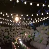 LED FAIRY STRING Lights for Party Holiday Garden Garland Juldekorationer Hem Utomhus Globe Festoon Bulb Light Wedding