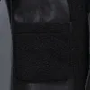 Осенняя кожаное пальто Мужской средней длины траншеи Корейский корейский кожаный кожаный куртка мужская модная погребальная погребальная меховая мужская куртка 211018