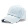 Berretti da baseball in denim lavare Jeans cappello Estate Ragazzi Ragazze per bambini Solid Cowboy Snapback Papà Cappelli Curvo gronda Cap outdoor sunhat wmq1041