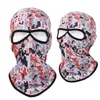 2 Hole Full Face protective Masks Summer ice silk Balaclava Hat Motorcycle Bike Hunting Cycling Cap Ski MilitaryTactical Sport Bicycle Face Mask Equipment