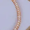Zoetwater parels kettingen ronde vorm met maat 9-10 mm perfecte glans kralen voor doe-het-zelf fijne sieraden losse strengen kettingen
