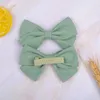 3,6 Zoll Baby Mädchen Pailletten Schleife Haarspange Haarspangen Haarschmuck Süße süße Haarnadeln Stirnband Säugling Kleinkind Kopfbedeckung Clips für