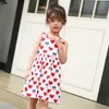 Neue Marke Kinder Kleid Sommer Ärmelloses Sommerkleid Zitronenmuster Baby Mädchen Kleider Mode Kinder Kleidung Weihnachtsgeschenke Q0716