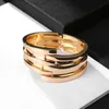 Übertrieben Mode Frauen Hohe Qualität Metall Gold Geometrie Armband Punk Qualität Offenes Armband Q0719