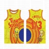 7 R.RUNNER NCAA 2021 Movie Space Jam Tune Squad Basketbalshirt Blauw Lebron 6 James 23 Michael! Taz 1 Bugs 1/3 Tweety 10 Lola Multi