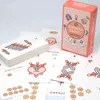 Kawaii Tarot 78 Card Deck of Magic و Cute Book Diana Lopez ميزات تصميم الحلو الباستيل اللون كاواي جامعي على حد سواء