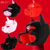 NXY Giocattoli per adulti Sexy Dog Hood Mask Giochi per adulti SM Flirtare Giocattoli Cosplay BDSM Bondage Slave Costumi erotici Fetish Coppie Sex Toy 1203