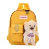 SenkeyStyle Bear School Bags for Girl Teenager Women Pink Casual Backpack Youth Summer Backpacking Lovely Prepy Style