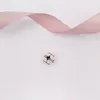 925 Sterling Silver Goth Jewelry Dokonywanie Pandora Różowe Motyle DIY Halloween Charms Bransoletka Rocznica Prezenty Dla Kobiet Łańcuch Koralik Naszyjnik 97855EN160