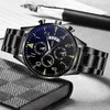 Watches 2021 Top Brand Luxury Steel Band Watch Creative Luminous Men039S Casual Quartz Calender Student323C7854050