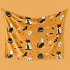 Blankets 2021 Blanket Halloween Witch Pumpkin Flannel Nap Office Sofa Plush