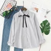 HSA Spring Women Odzież Katowina Bluzka z długim rękawem i koszule Białe topy Pet Pan kawaii Girls Blusa Tops Mujer 210716