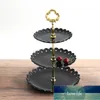 3 Tier Cake Dessert Rack Stand Afternoon Tea Wedding Party Plates Tableware Multi Layer Plastic Tray Snack Candy Tray