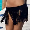 Arrivi Copricostume da spiaggia in chiffon Solido Costumi da bagno da donna Gonna pareo Sexy Saida de Praia Wear #Q69 210420