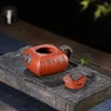 Yixing Teapot Mud Fioletowy Clay All Handmade Błogosławieństwa Czajnik Wyślij Pudełko Kreatywny Teaware 210621