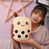 NOUVEAU!!! 25 cm 35 cm 50 cm jouets en peluche mignon boisson aux fruits en peluche rose fraise lait Boba tasse jouet bulle thé oreiller coussin enfants cadeau ouvert surprise en gros