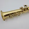 Saxophone soprano à tuyau droit JUPITER JPS-747 B Saxophone laqué en laiton de haute qualité avec étui à embouchure
