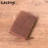 caderno de diário de couro
