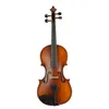 Bois d'épicéa mat 1/8 1/4 1/2 3/4 4/4 violon artisanat violon Instruments de musique pick-up colophane étui violon archet