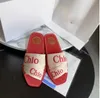 Women Slippers Luxury Designer Shoes Low Heel Sandals Fashion Convenient Summer Comfortable Top Quality Size35-42