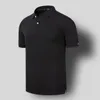 Summer Mens Polos koszule z krótkim rękawem koszulka polo Men Casual Tops Szybki suchy moda Slim Polo Man Ubranie