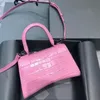 Designer sac à main vanity sac femmes bandoulière sling argent sac motif crocodile luxe épaule rose sac dame sac à main Dicky0750 chaîne sac messager sac a main dicky