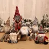 2023 Yeni Klasik Noel Süsleme Örme Peluş Gnome Bebek Noel Ağaçları Duvar Asma Kolye Tatil Dekoru Hediye Ağacı Dekorasyonları