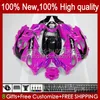 Body For SUZUKI GSXF750 GSXF600 KATANA GSXF 600 750 CC 600CC 750CC 1998 1999 2000 2001 2002 29No.65 GSX750F GSXF-600 GSXF-750 GSX600F 98 99 00 01 02 Fairing rose black stock