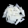 Pregos Falsos 100 pcs / Saco Limpar / Branco / Natural Prego Dicas Francês Longo Ballerina Caixão Meia Capa Falsa Art Acrílico Manicure Manicure DIY Ferramentas