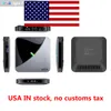 Wysyłka z USA Warehouse A95X F3 AIR TV Box 8K RGB Light Amlogic S905x3 Android 9.0 4G 32G Plex Server Player