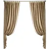 Vorhang Gold Side Screening Ready S Thermal isoliert für Wohnzimmer Schlafzimmer Luxusfett Effekte Fensterbehandlung J0727301I3161265