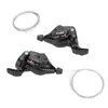 Bici Deragliatori 2Pcs Triple 3X7/8/9 Velocità Cambio Bicicletta Cambio Deragliatore Sinistra/Destra Leve Freno Per MTB Strada di Montagna