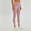 LU-32 VFU Women Fitness Atletyczny stały strój jogi Pants High talia Sporty Hodowla Hips Gym Wear Leggings Elastic trening TIG2977